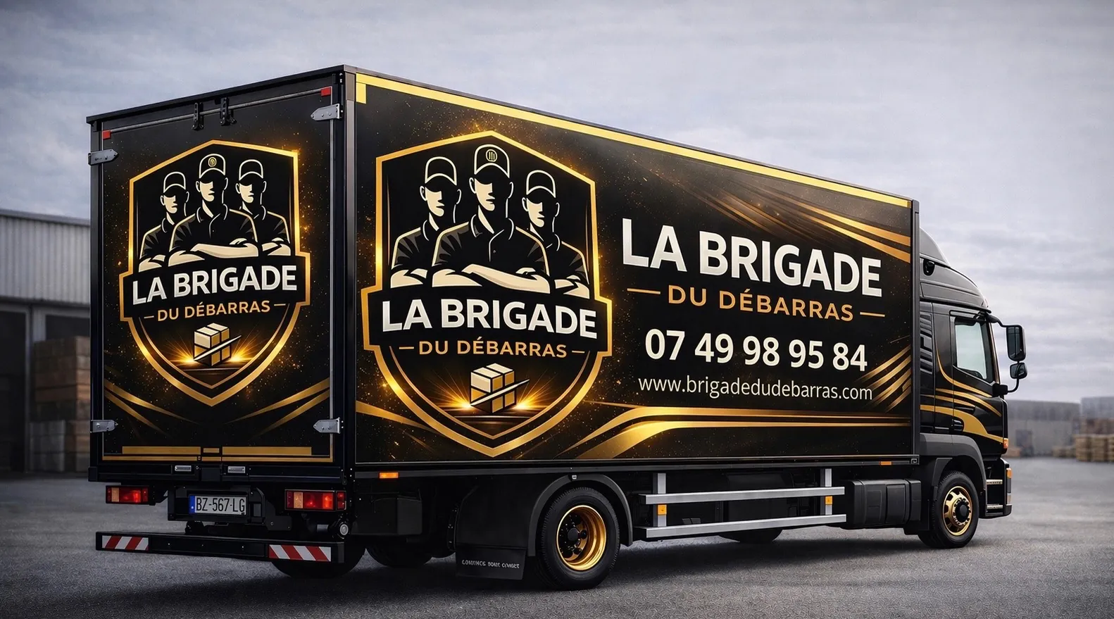 Camion la brigade du débarras